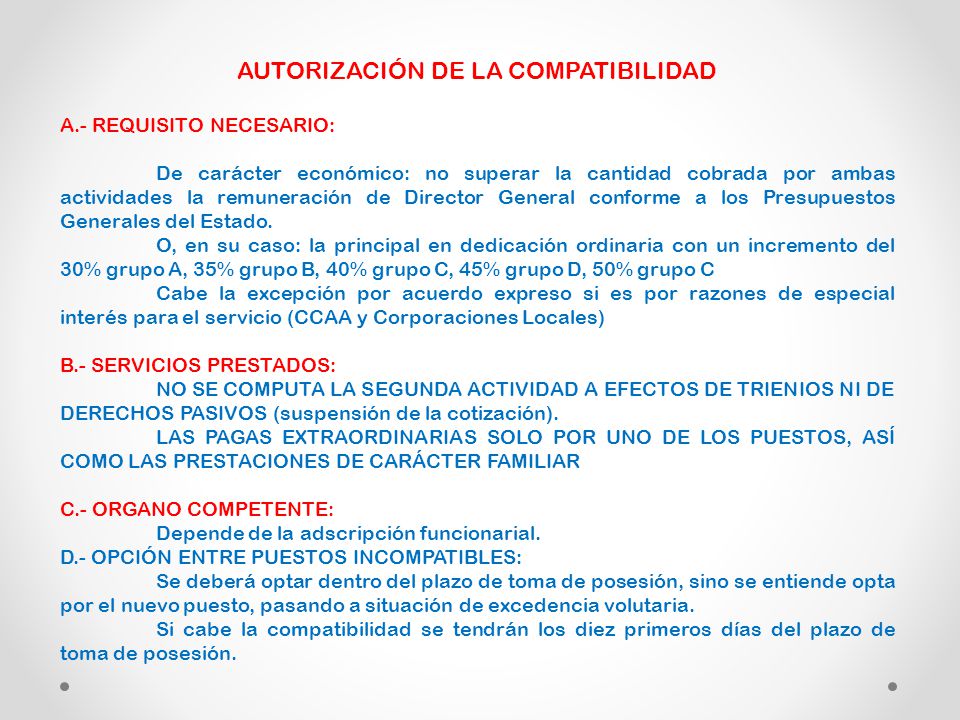 Regimen De Incompatibilidades Ppt Video Online Descargar